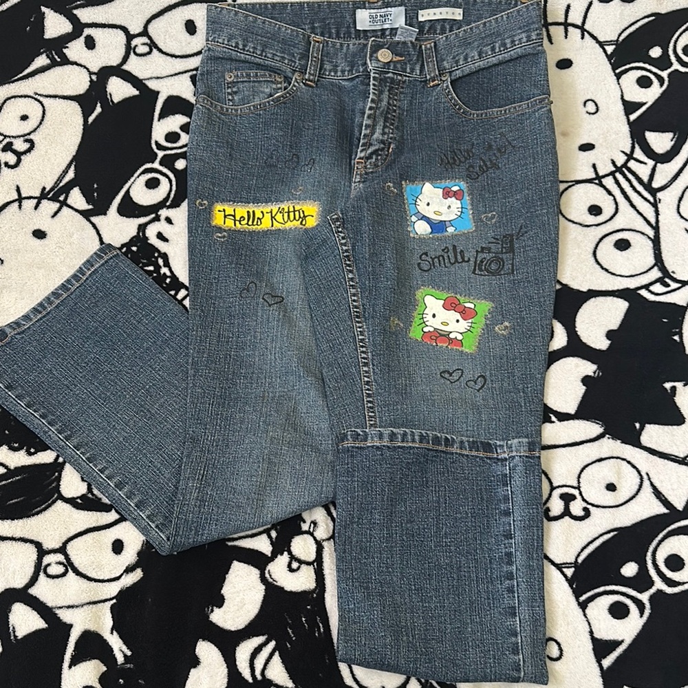 Hello Kitty Blue Jeans